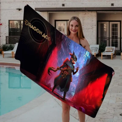 Best Dragon Age Beach Towel