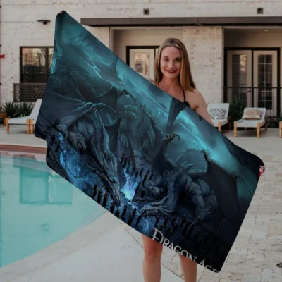 Best Game Dragon Age Beach Towel