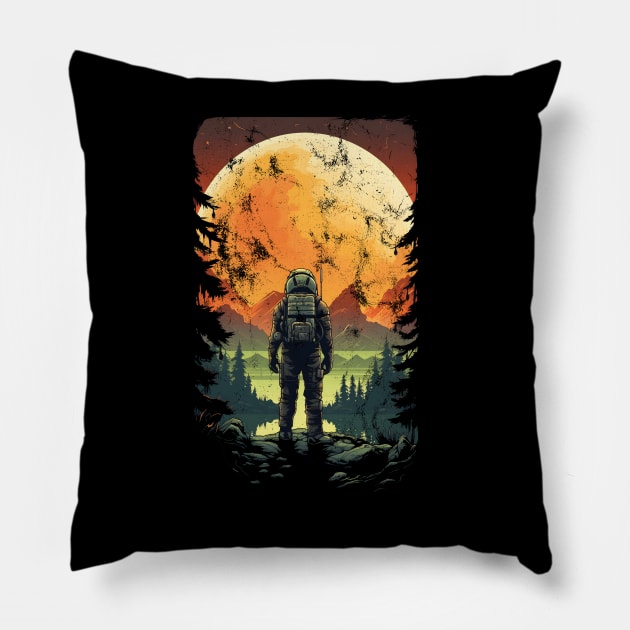 Outer Wilds Inspired Fan Art Throw Pillow